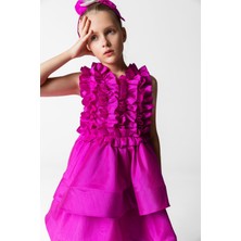 Bg Store Kız Çocuk Pembe Elbise