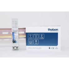 Theben SUL-180-E W Otomat Rezervli Zaman Saati
