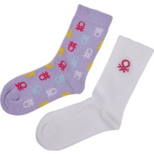 Unıted Colors Of Benetton Erkek Çocuk 2'li  Soket Çorap BNT-G24088