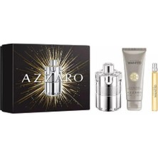 Azzaro Wanted 75 ml Shampoo+Edp 100 Ml+Edp 10 ml Erkek Parfüm Seti
