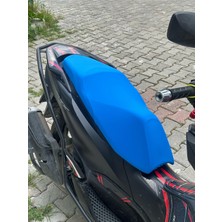 Universal Scooter Uyumlu Mavi Koltuk Kılıfı