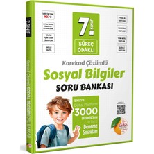 7. Sınıf Süreç Odaklı Sosyal Bilgiler Soru Bankası - Karekod Çözümlü