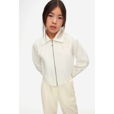 Nk Kids 38825 Kız Çocuk Ekru Voıce Ceket