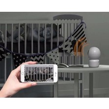 GlowX Elektrik Ip Kamera 360 Derece Görüşlü Hd Akıllı Takip Ses Kayıt