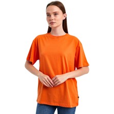 Yakamor Kadın Oversize T-Shirt