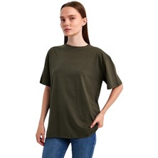Yakamor Kadın Oversize T-Shirt