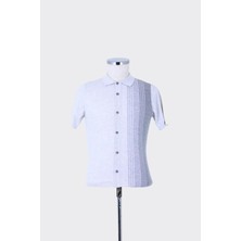Şık ve Rahat Düğmeli Polo Yaka Kısa Kol Erkek T-SHIRT-GKW6030S