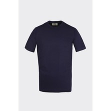 Erkek Bisiklet Yaka Kısa Kol T-Shirt