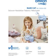 Nami Cat, Çocuklara Uygun Sevimli Nebulizatör NE-C303K-KDE