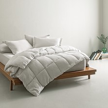 Puffy Mabel Çift Kişilik Comfort Uyku Seti - Açık Gri