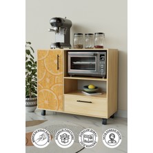 Hediyeler Kapında Orange Pieces Design "dafni" Kahve Köşesi Mutfak Dolabı