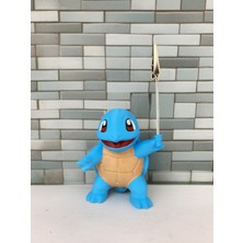 Squirtle Pokemon Fotoğraf ve Not Tutucu - Pokemon Temalı Masaüstü Aksesuarı Metal Kıskaç Notluk