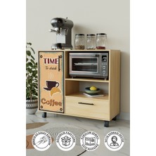 Hediyeler Kapında Time To Drink Design "dafni" Kahve Köşesi Mutfak Dolabı