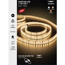 Belirtilmemiş Noas Hortum 120 LED Beyaz 220V 4040