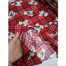 Kız Çocuk Süet Pijama Takımı
