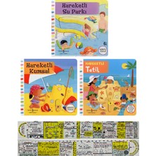 Hareketli Su Parkı + Lunapark + Park 3'lü Set + Mat. Öğreten Cetvel