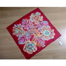 Orjinal Italyan  Marka Ipek Eşarp,fular,şal 86X88CM