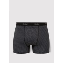 Mavi Çizgili Siyah Boxer 0910434-32174