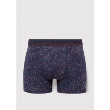 Mavi Baskılı Lacivert Boxer 091280-28417