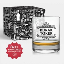 Hediyemen Kişiye Özel Viski Bardağı Orijinal Kutusunda