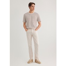 Mavi Jake Ekru Comfort Gabardin Pantolon 0042222763