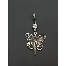 Takıconcept Cerrahi Çelik Sallantılı Göbek Piercing