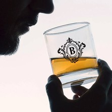 Hediyemen Özel Tasarım Kişiye Özel Desen Işlemeli Viski Bardağı