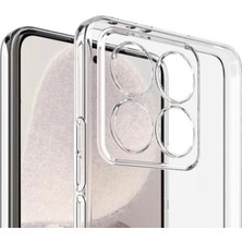 Xiaomi Mi 14T Pro Uyumlu Kılıf Kamera Korumalı Yumuşak Şeffaf Kapak