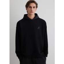 Mavi Mavi Pro Kapüşonlu Siyah Sweatshirt 0S10353-71379