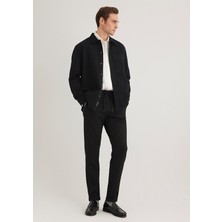 Mavi Siyah Örme Pantolon 0010460-900