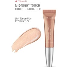 Farmasi Midnight Touch Yumuşak Sünger Uçlu Likit Highlighter Time To Sparkle 12 ml