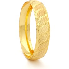 Ferizz İmitasyonn Bilezik Altın Kaplama 1.5 cm Rüzgar Model BLZ-3081