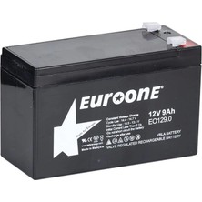 Euroone EO-1212 12 Volt - 12 Amper Akü  (151 x 98 x 95 Mm) (4887)