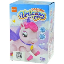Mix Oyuncak Oyuncak Unicorn Işıklı Sesli Boynuzlu At Pilli Hareketli 20 cm