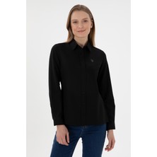 U.s. Polo Assn. Kadın Siyah Gömlek Basic 50307726-VR046