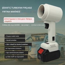 1600K Turbo Jet Fan Fırçasız Motor Güçlü Hava Fanı 100000 Rpm
