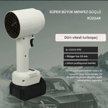 1600K Turbo Jet Fan Fırçasız Motor Güçlü Hava Fanı 100000 Rpm