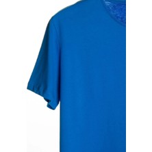 Erkek Slim Fit Bisiklet Yaka Kısa Kol Tişört