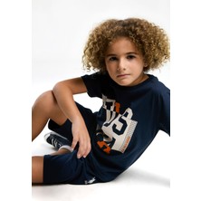 U.S. Polo Assn.  Erkek Çocuk Lacivert Bermuda Takım