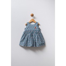 U.s. Polo Assn. Kız Bebek Mavi Elbise