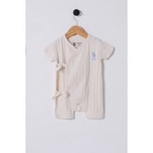 U.s. Polo Assn. Erkek Bebek Beyaz Tulum