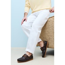 Ziya Erkek  Deri Ayakkabı 1511007ZD1001 Kahve