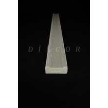 Diecor Dekoratif Boyanabilir 1 Adet 3 cm  Polistren Duvar Çıtası