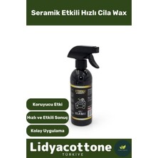 Seramik Etkili Hızlı Cila Etkili Formül Parlatıcı Canlı Görünüm Uzun Süre Koruyucu Seramik Oto Araba