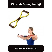 Direnç Lastiği Pemium Kas Açma Germe Güçlenme Spor Pilates Jimnastik Egzersiz