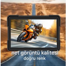 Idragon® MT10 Motosiklet Carplay Android Ios Arka Ön Kamera Lastik Basınç Sensörlü Araç Kamerası