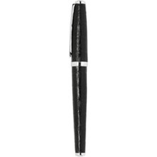 Zippo Black Leather Wrap Rollerball Kalem - 41124-000001
