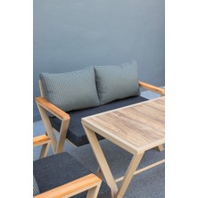 Adowan 60 x 20 Kum Saati Lux Bahçe Seti +2 +1 +1+Masa-Cappıccıno