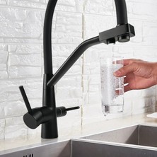 Fawer Inox Black Arıtmalı Mutfak Bataryası
