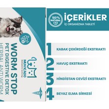 Kedi Köpek İç Parazit Bitkisel Iç Organizma Tableti  Destekleyici Ödül Vitamin Tablet ( Köpek ve Kedi İç Dış Parazit Damlası Değil Tabletidir Dış Parazit İçin Değil İç Parazit İçindir)